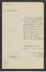 k.k. naturhistorisches Hofmuseum, Intendanzakten 1885-1896 (Hauer), Aktenzahl Z.662/1893, Seite 5
